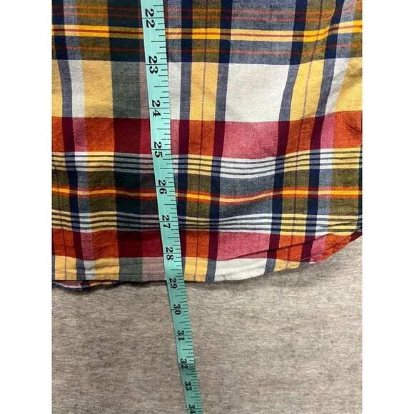 Ralph Lauren Plaid Long Sleeve Button Down Men's Shirt Large Classic Casual Bus - Picture 8 of 8